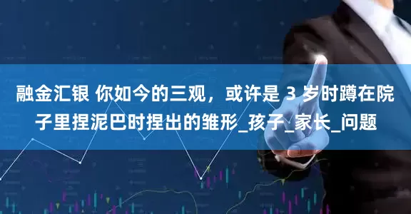 融金汇银 你如今的三观,或许是 3 岁时蹲在院子里捏泥巴时捏出的雏形_孩子_家长_问题